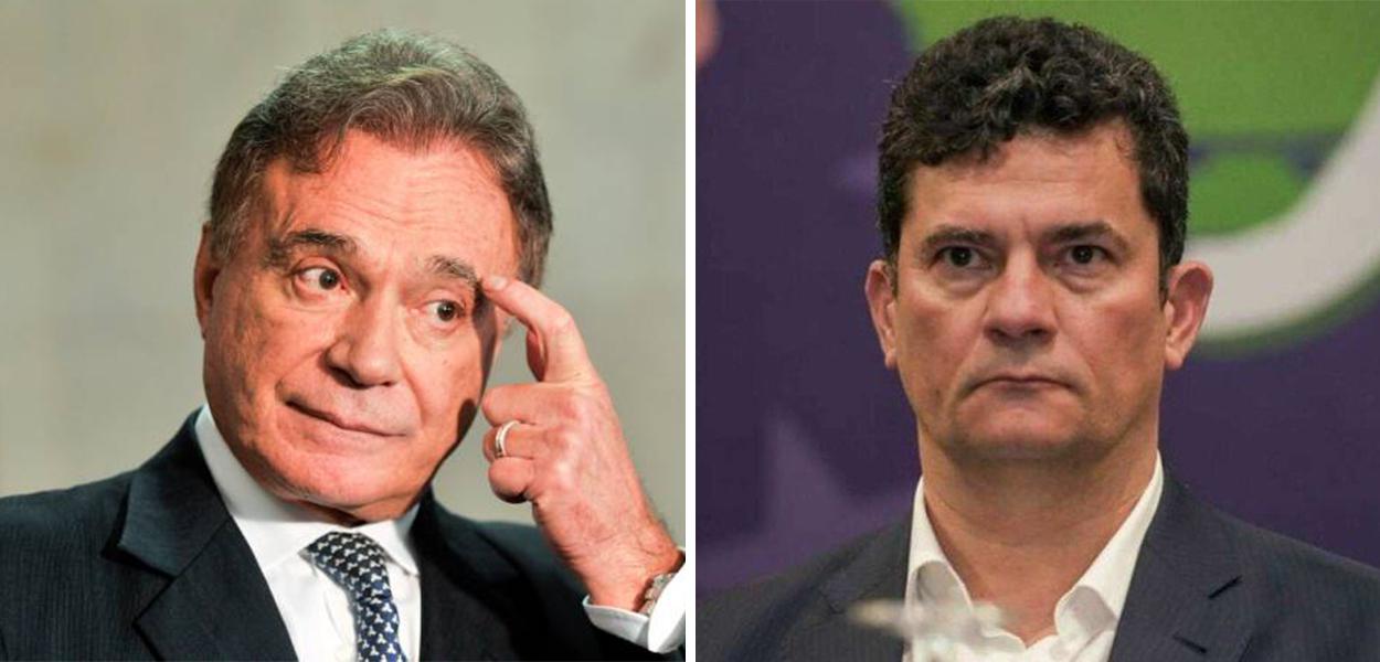 Alvaro Dias e Sergio Moro