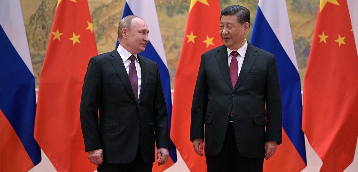 Vladimir Putin e Xi Jinping