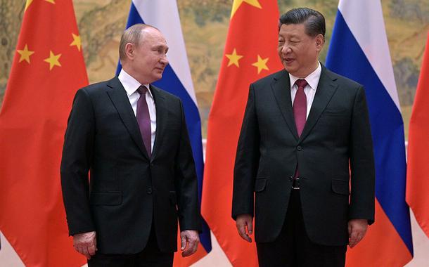 Vladimir Putin e Xi Jinping