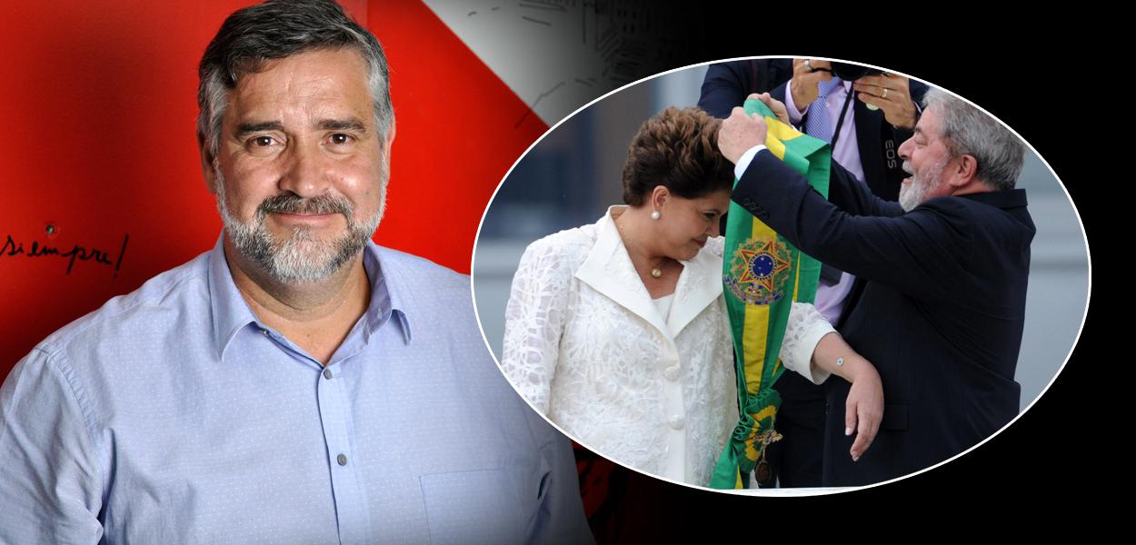 Paulo Pimenta, Dilma Rousseff e Lula