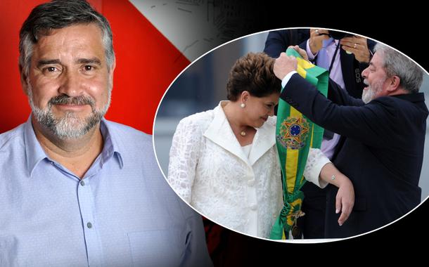 Paulo Pimenta, Dilma Rousseff e Lula