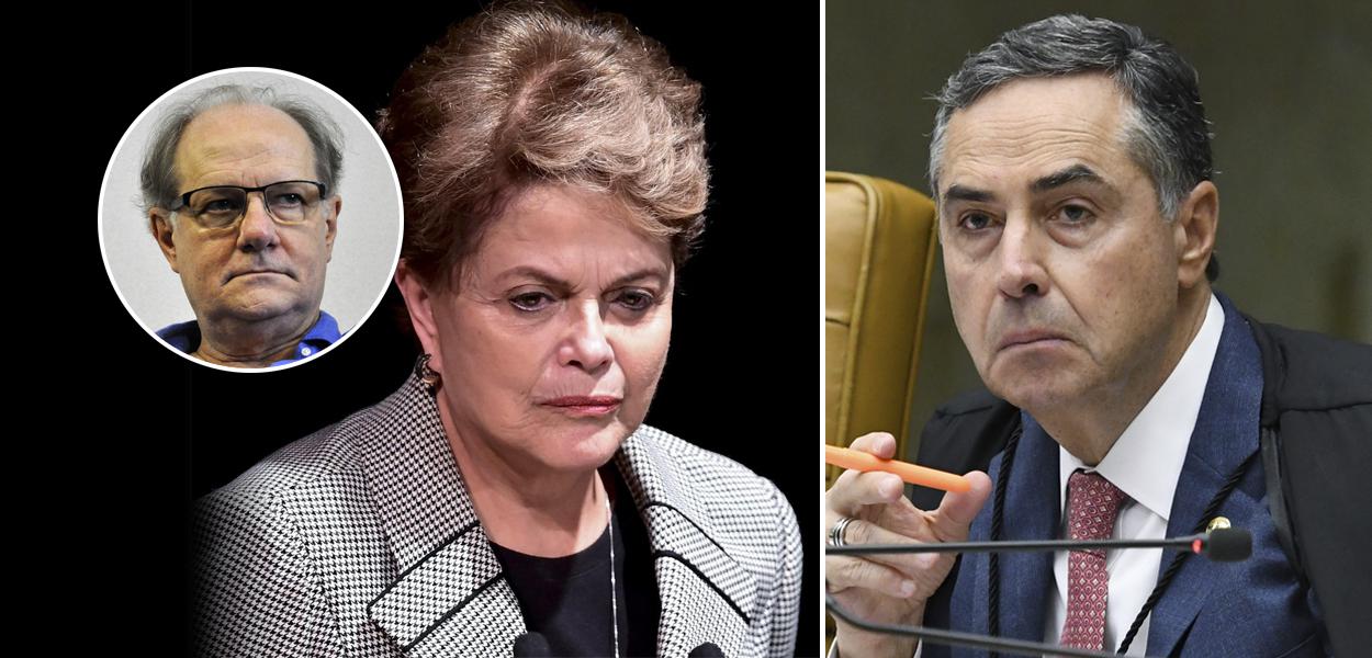 Mario Vitor Santos, Dilma Rousseff e Luís Roberto Barroso