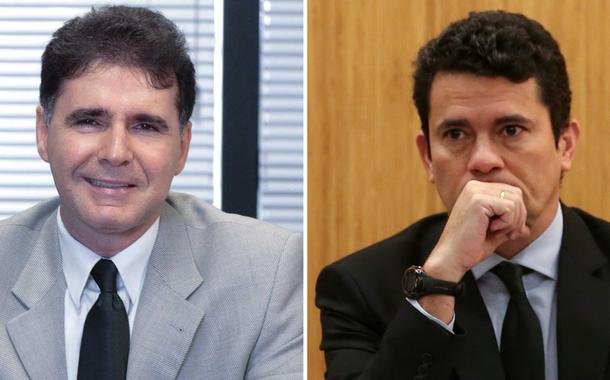Subprocurador Lucas Rocha Furtado e Sérgio Moro