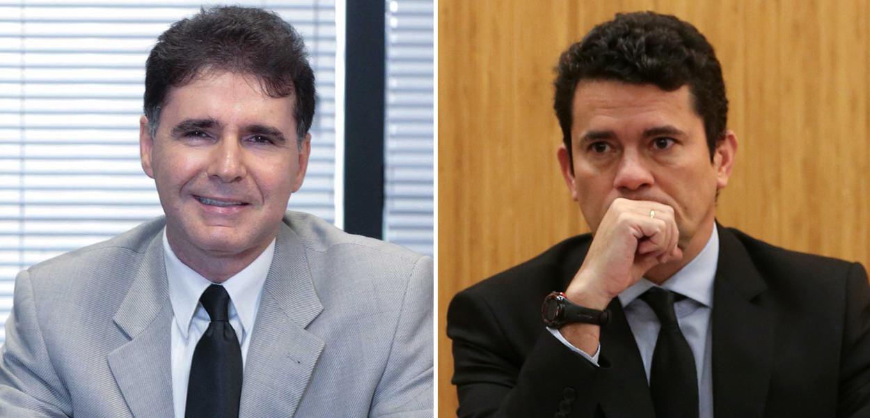 Subprocurador Lucas Rocha Furtado e Sérgio Moro