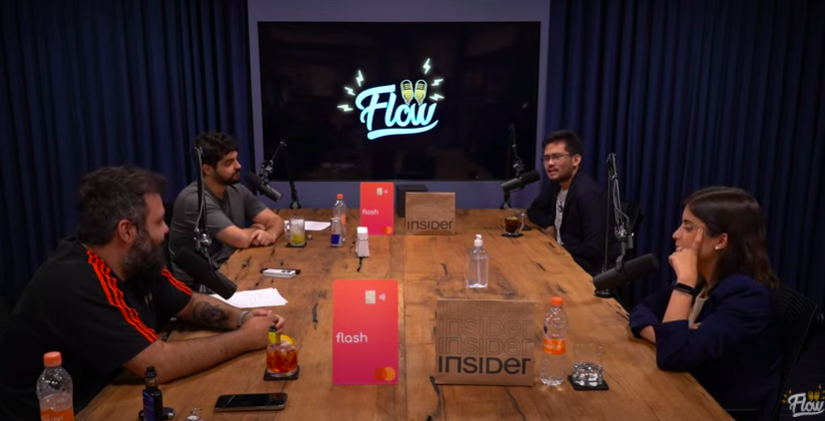 Flow Podcast recebe Kim Kataguiri e Tabata Amaral