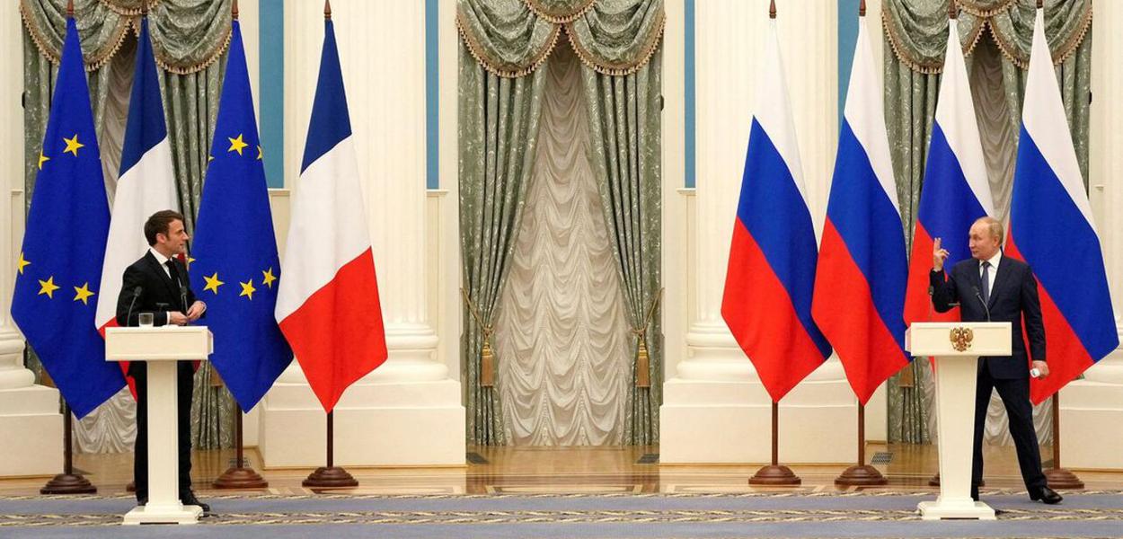 Macron e Putin