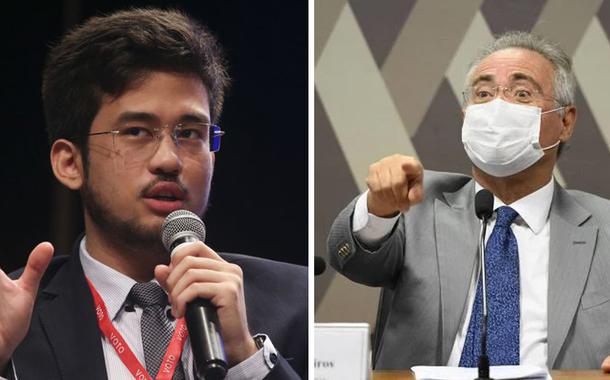 Kim Kataguiri e Renan Calheiros