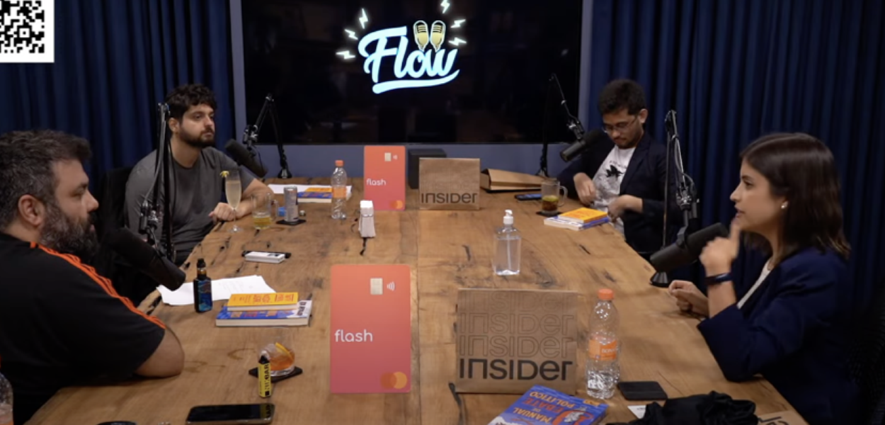 Flow Podcast recebe Kim Kataguiri e Tabata Amaral