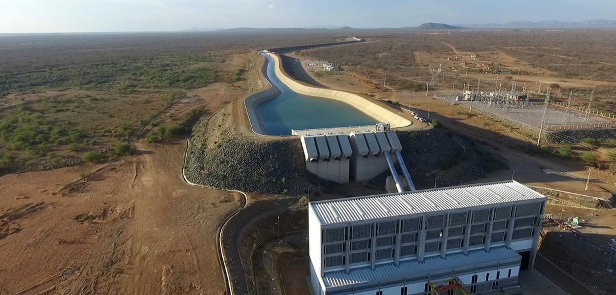 Obras da transposição do rio São Francisco