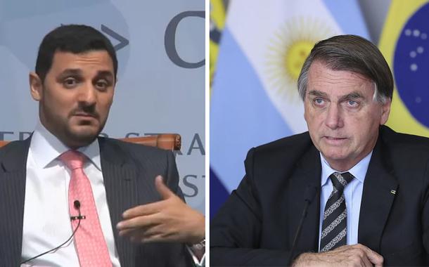Hussein Kalout e Jair Bolsonaro