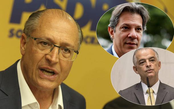 Geraldo Alckmin, Fernando Haddad e Márcio França