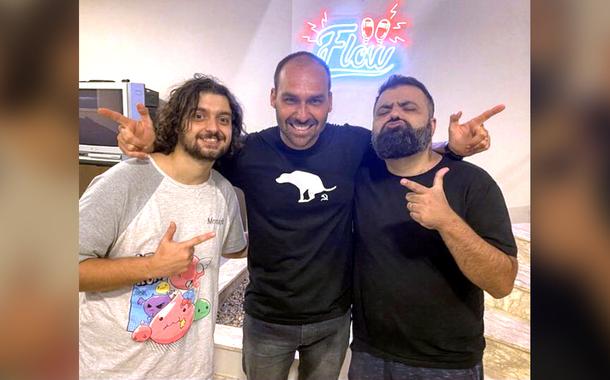 Monark, Eduardo Bolsonaro e Igor Coelho