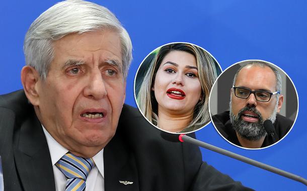 General Heleno, Sara Winter e Allan dos Santos