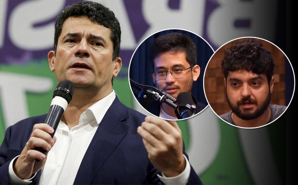 Sergio Moro, Kim Kataguiri e Monark