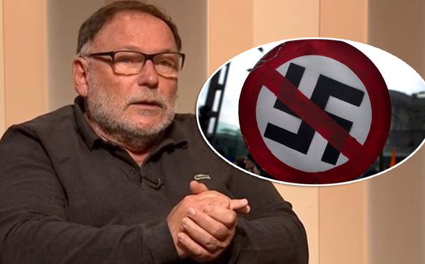 Milton Blay - placa contra nazismo