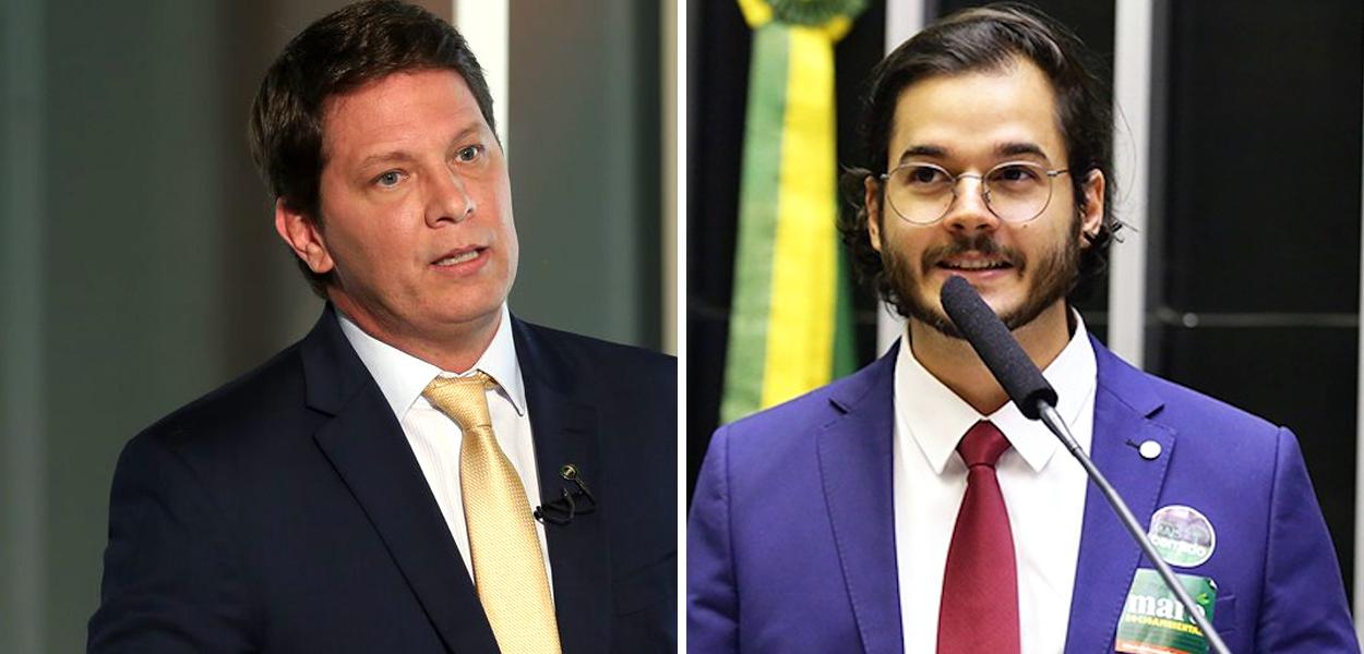 Secretário Mario Frias e o deputado Túlio Gadêlha