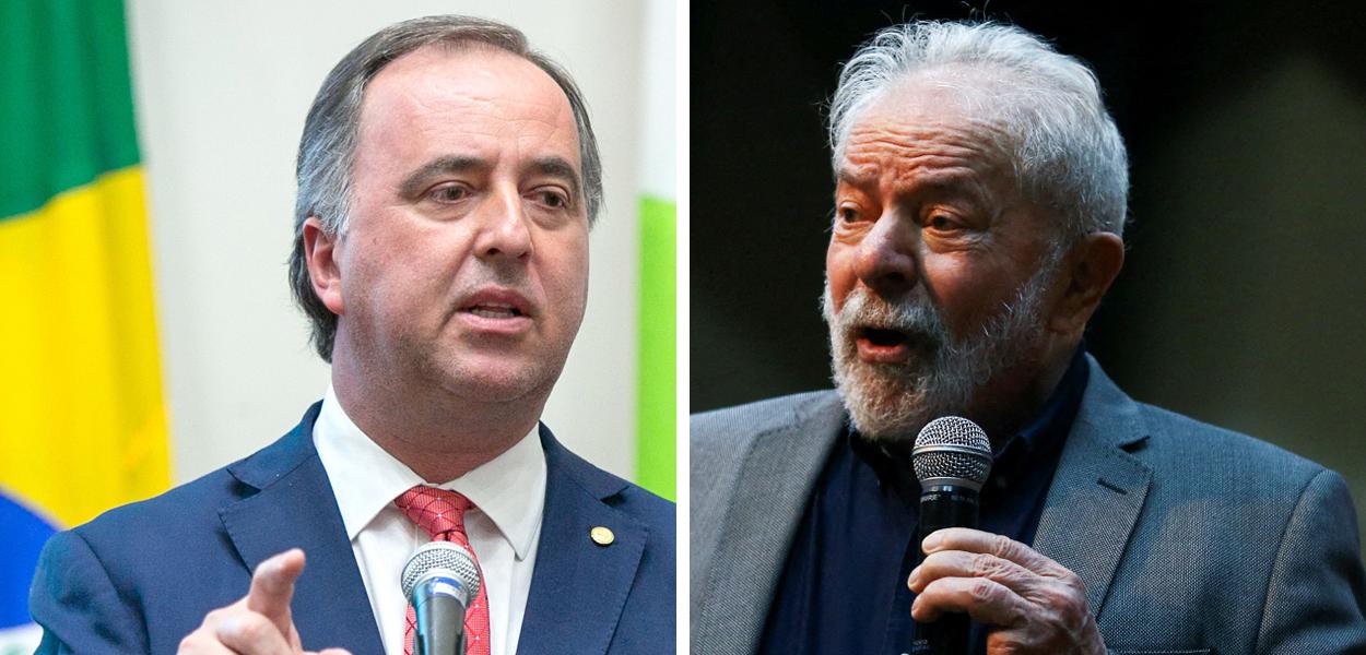 Deputado Kennedy Nunes e o ex-presidente Luiz Inácio Lula da Silva