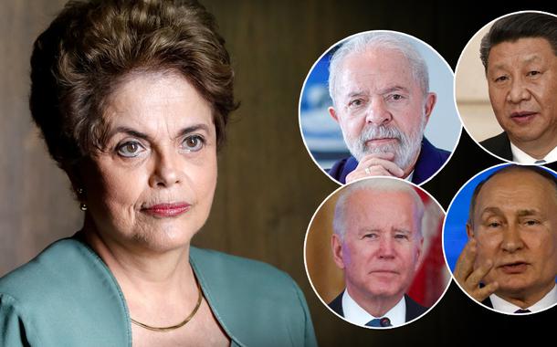 Dilma Rousseff, Lula, Biden, Xi e Putin