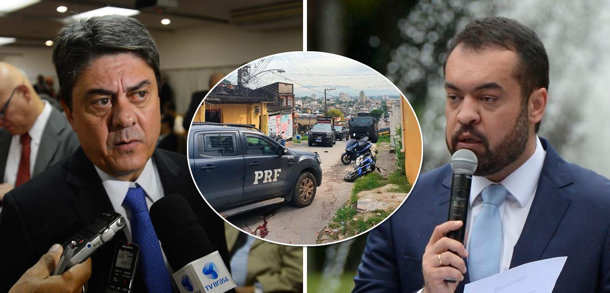 Ex-deputado Wadih Damous, ação policial na Penha e o governador do Rio, Cláudio Castro