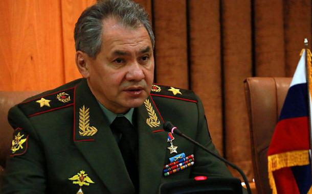 Ministro da Defesa russo, Sergei Shoigu