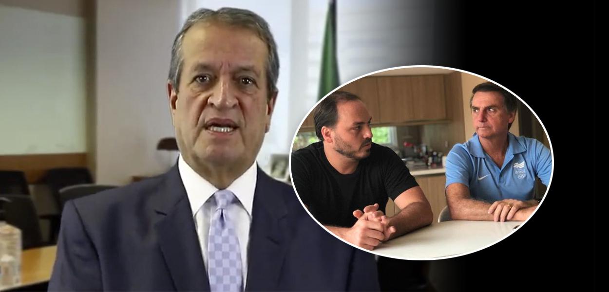 Valdemar Costa Neto, Carlos e Jair Bolsonaro