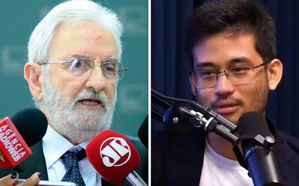 Deputados Ivan Valente e Kim Kataguiri