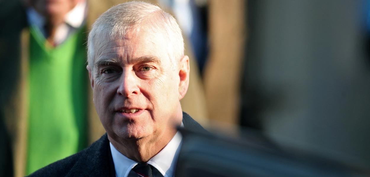 O príncipe Andrew, do Reino Unido