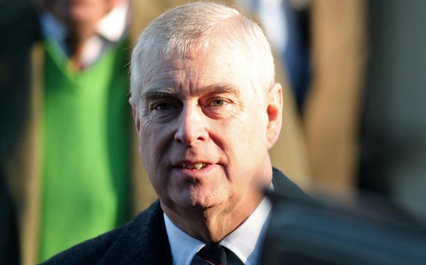 O príncipe Andrew, do Reino Unido