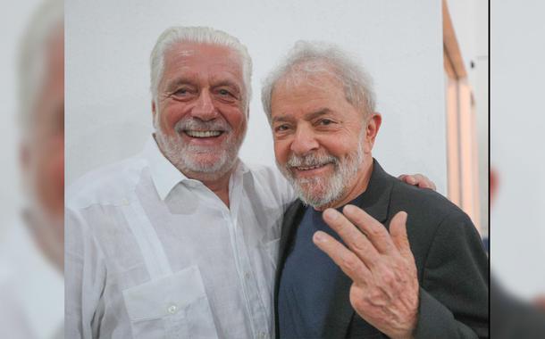 Jaques Wagner e o ex-presidente Lula