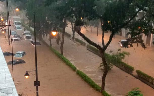 Chuvas em Petrópolis, Região Serrana do estado do Rio