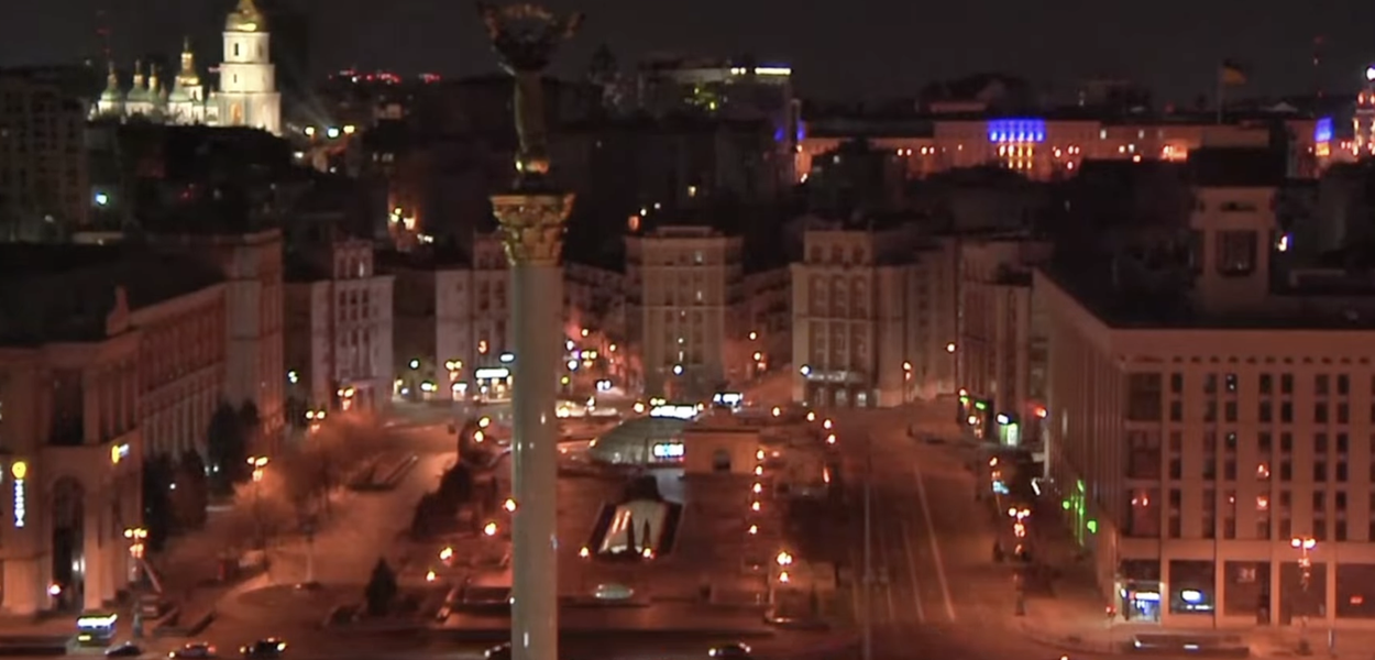 Maidan, praça principal de Kiev