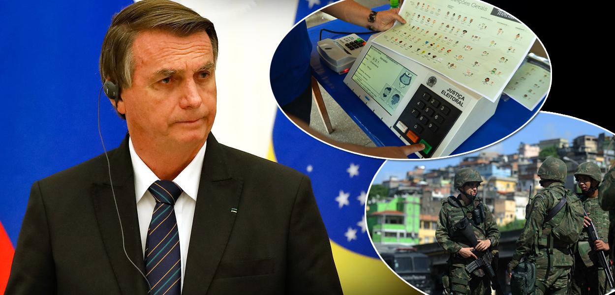 Jair Bolsonaro, urnas eletrônicas e Forças Armadas