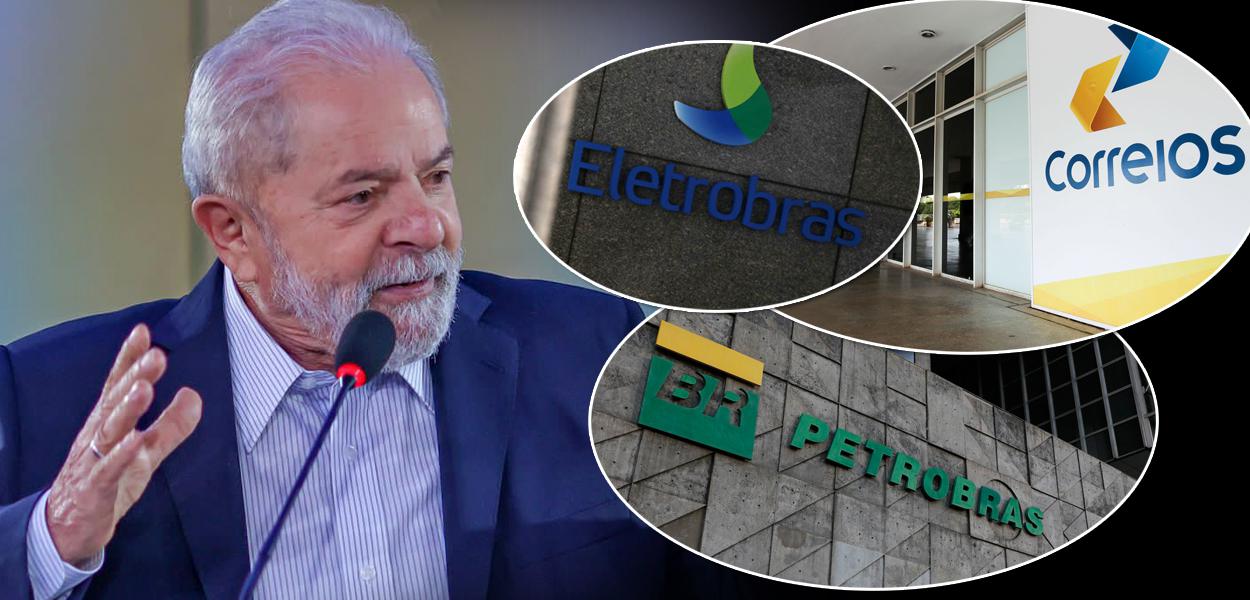 Lula, Eletrobrás, Correios e Petrobrás