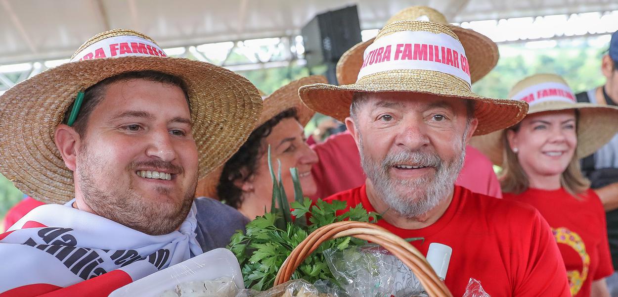 Lula visita a Cooperativa dos Trabalhadores na Agricultura Familiar (Cootraf) em Nova Erechim (SC). #LulaPeloSul #LulaPeloBrasil #Lula Fotos: Ricardo Stuckert