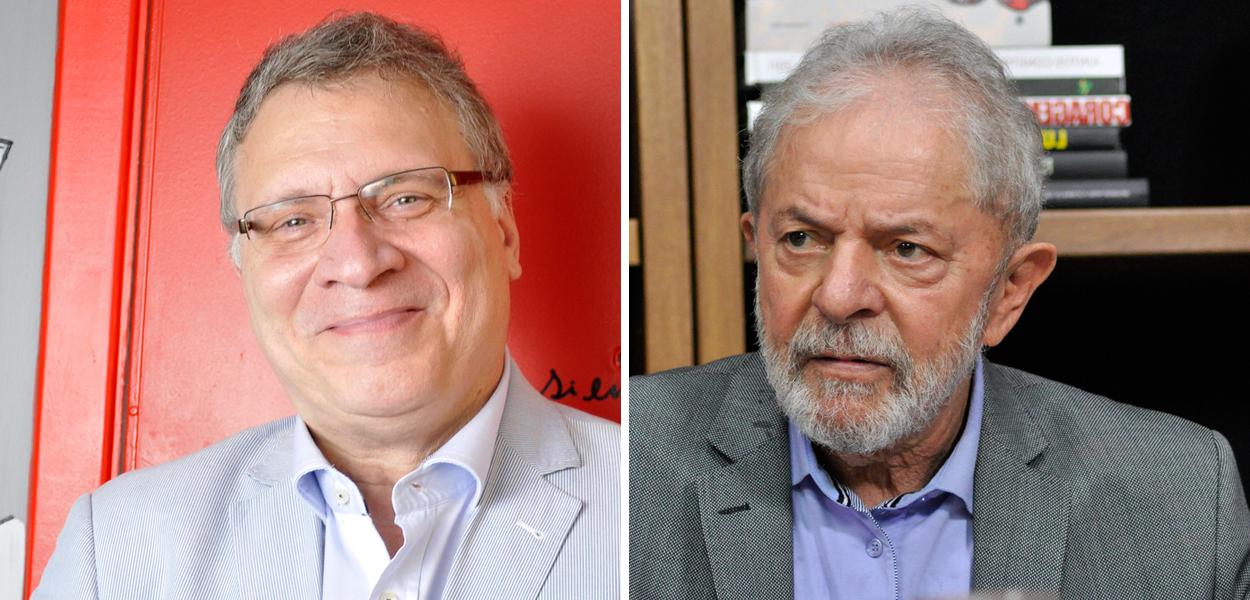 Ex-ministro Eugênio Aragão e o ex-presidente Lula