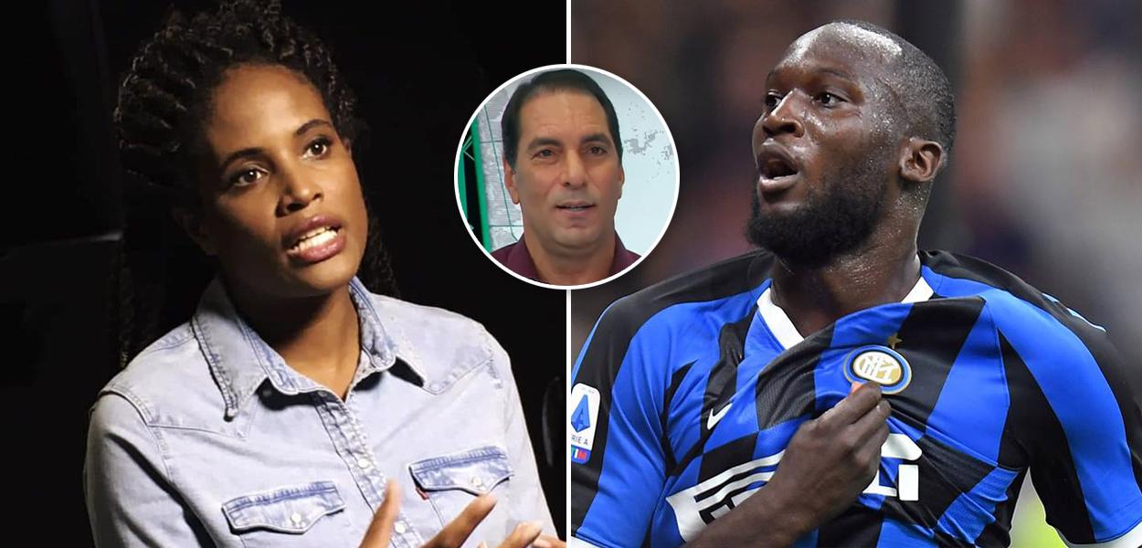 Djamila Ribeiro, Edmundo e Lukaku