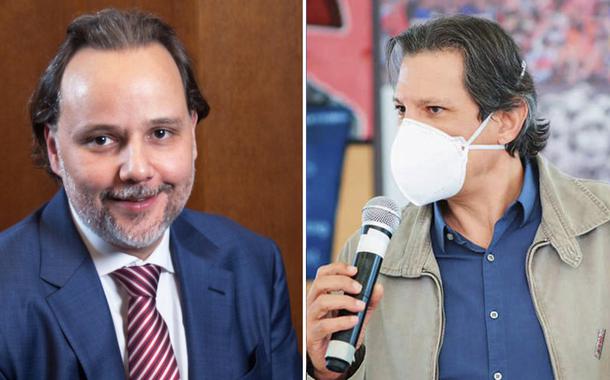 Marco Aurélio de Carvalho e Fernando Haddad