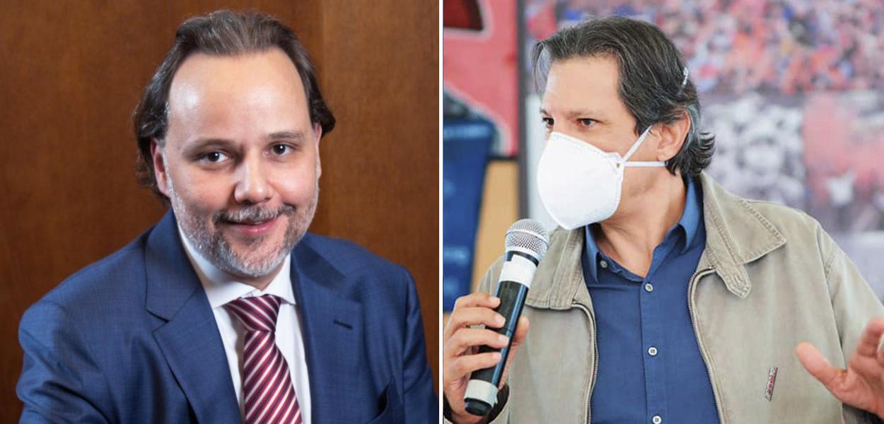 Marco Aurélio de Carvalho e Fernando Haddad