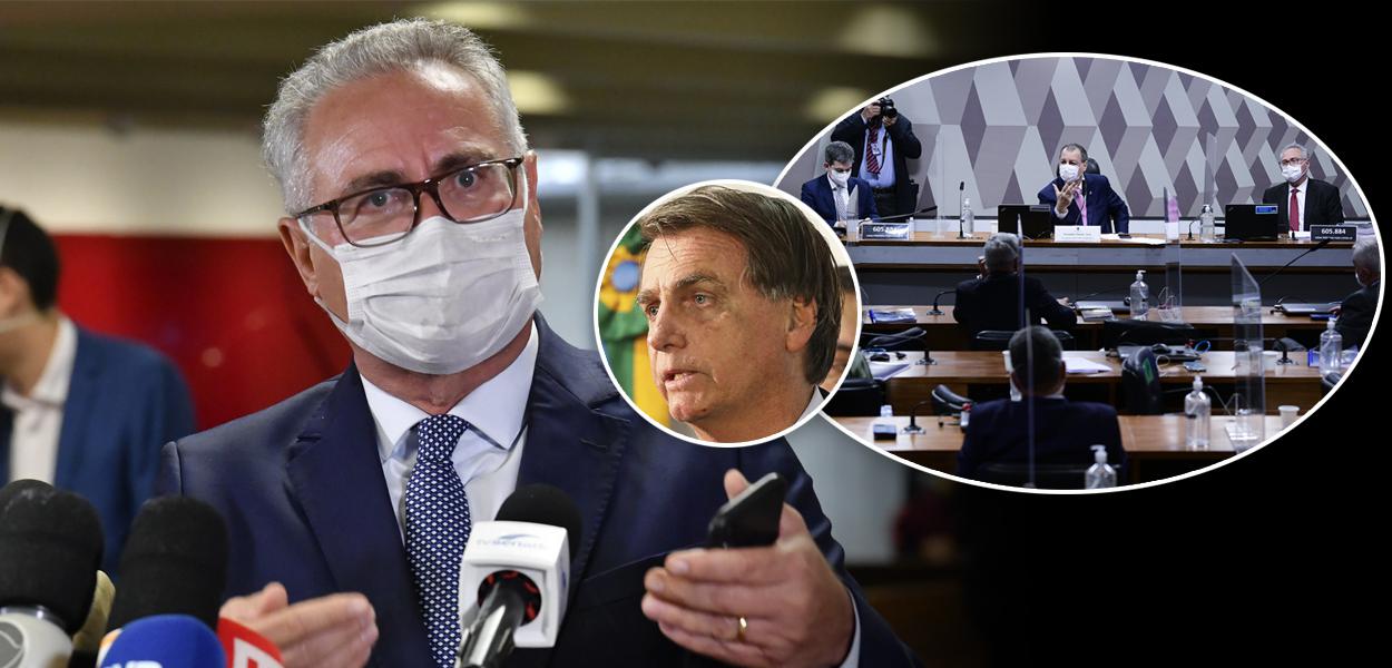 Renan Calheiros, Bolsonaro e CPI da Pandemia