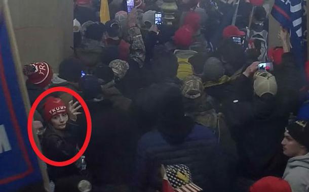 Brasileira teve participação na invasão ao Capitólio