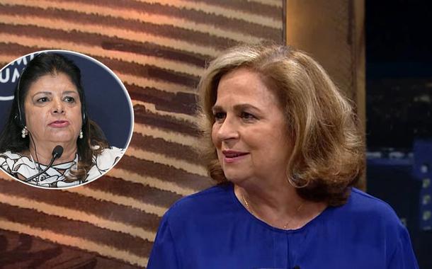 Empresária Luiza Trajano e a Jornalista Hildegard  Angel