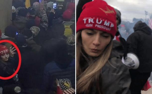 brasileira que participou de invasao no capitolio e presa