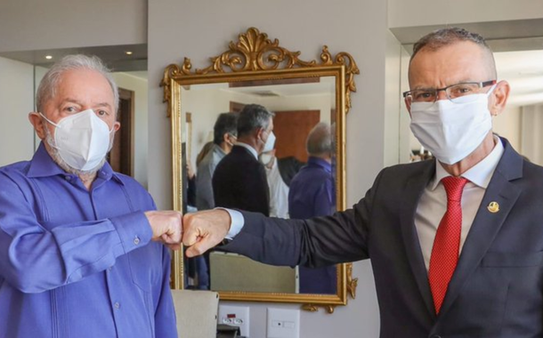 Lula e senador Fabiano Contarato