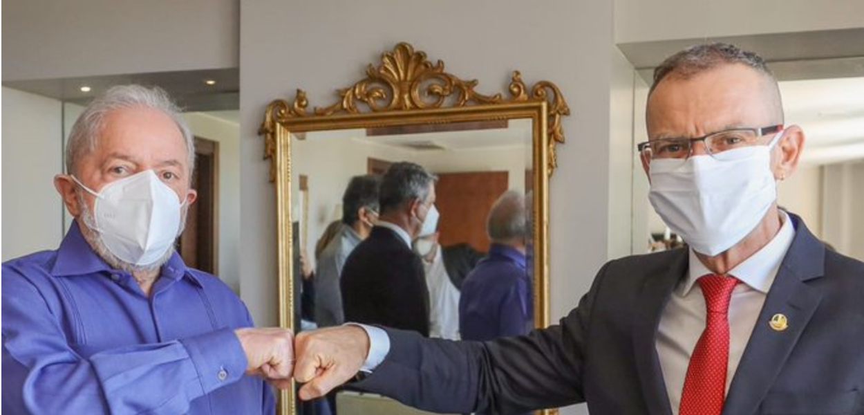 Lula e senador Fabiano Contarato