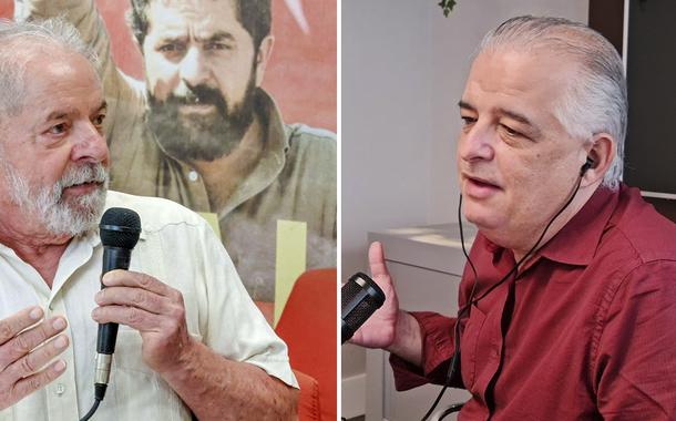 Ex-presidente Lula e o ex-governador Marcio França