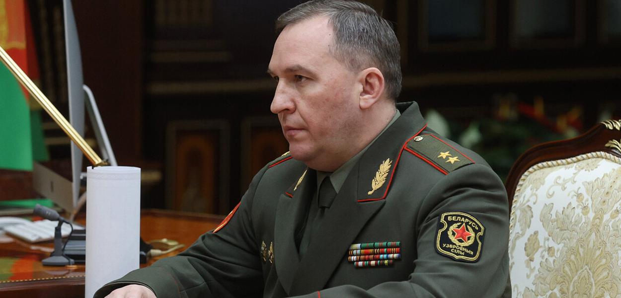 Ministro da Defesa belarusso, Viktor Khrenin