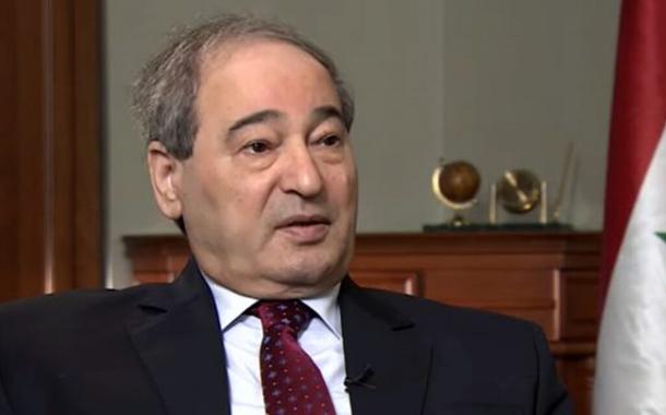 Faisal al-Mekdad, chanceler sírio