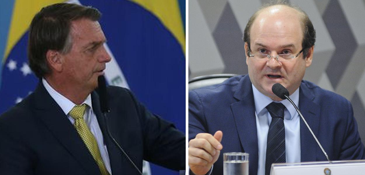 Jair Bolsonaro e Tarcísio Vieira de Carvalho Neto