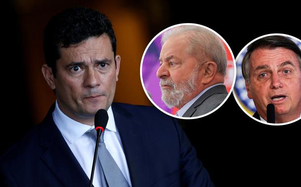 Sergio Moro, Lula e Jair Bolsonaro