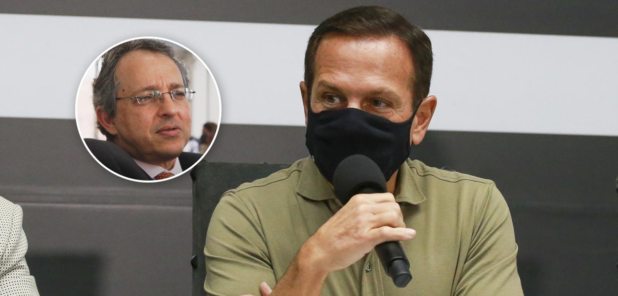 Esper Kallás e João Doria